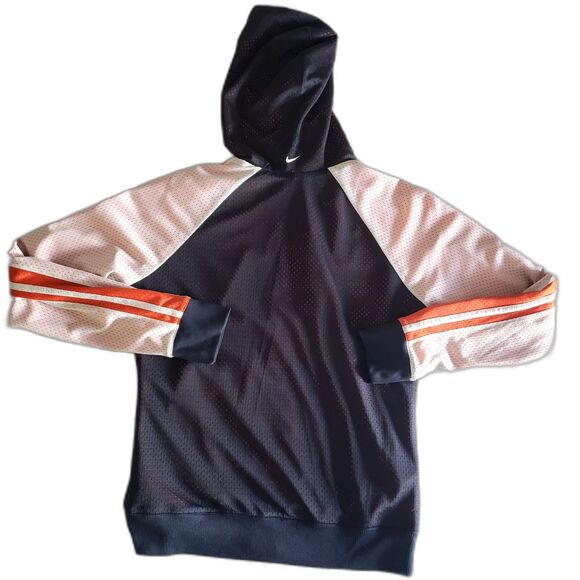 Nike Blue and Orange Reversible Hooded Zip-Up Jacket - Picture 6 of 7